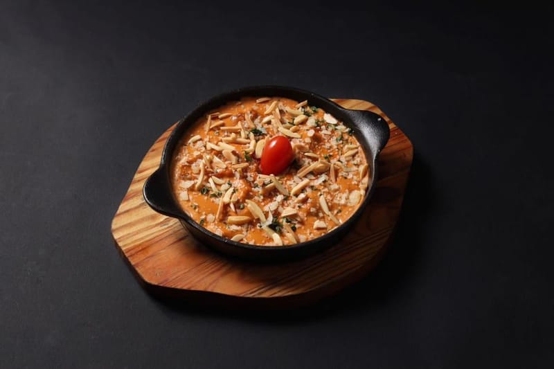 دجاج بالكريمه