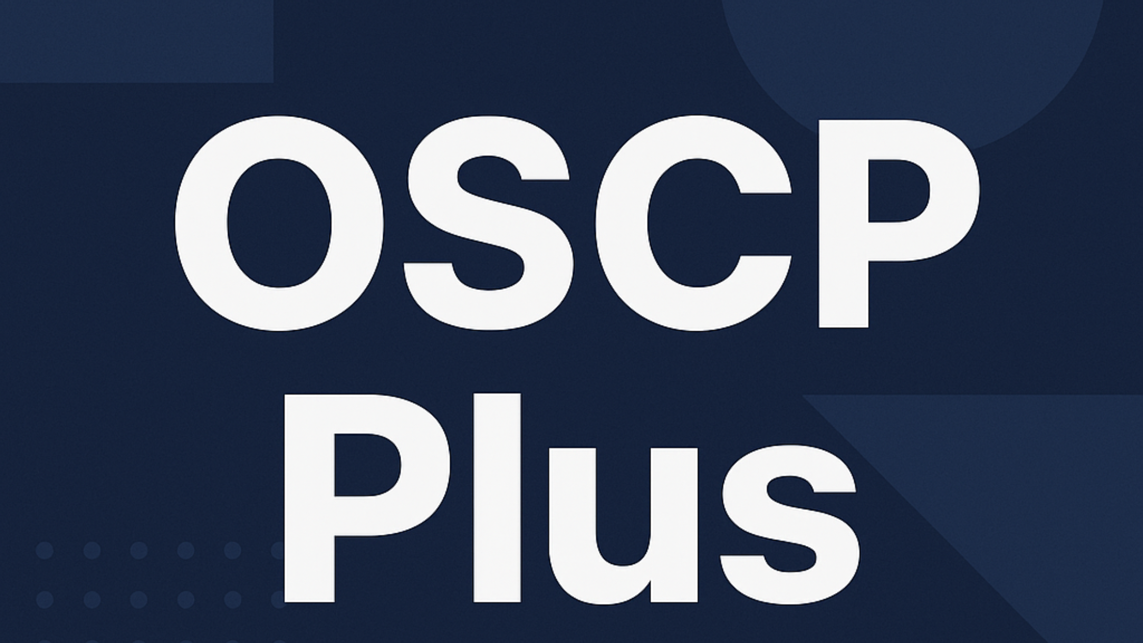 OSCP Plus