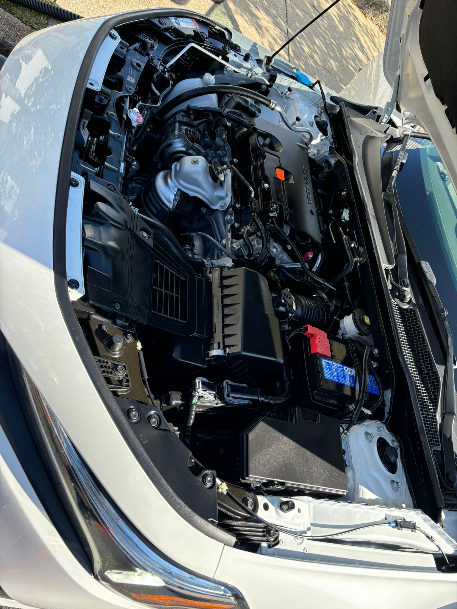 ENGINE BAY DETAIL
