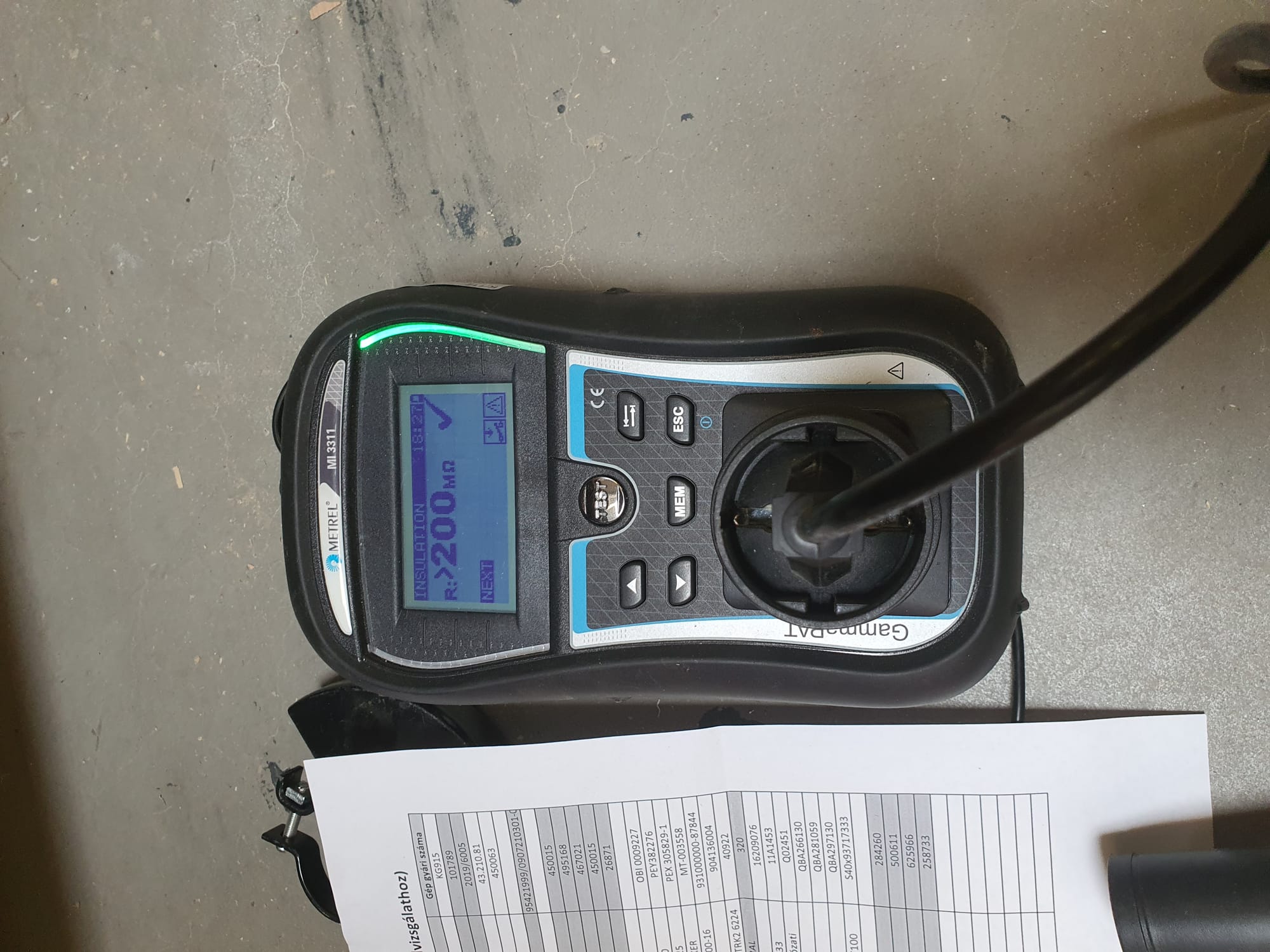 Hordozható elektromos kéziszerszámok villamos biztonsági felülvizsgálata