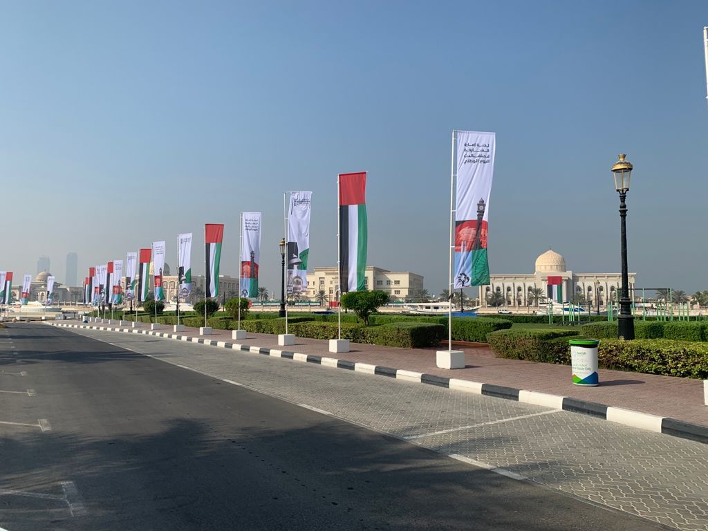 FLAGS AMS MEDIA PRODUCTION STAND 