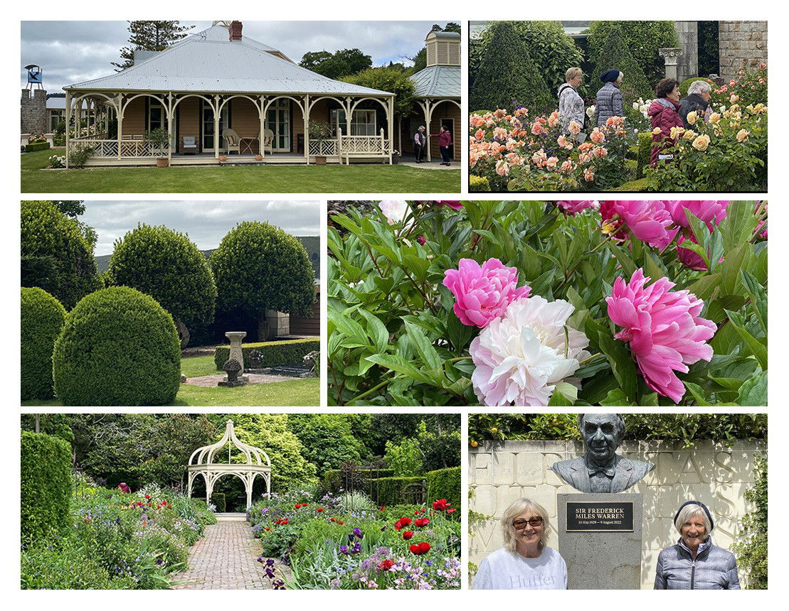 In November, we visited Ohinetahi, the famous gardens owned by the late Sir Miles Warren and now a Trust.