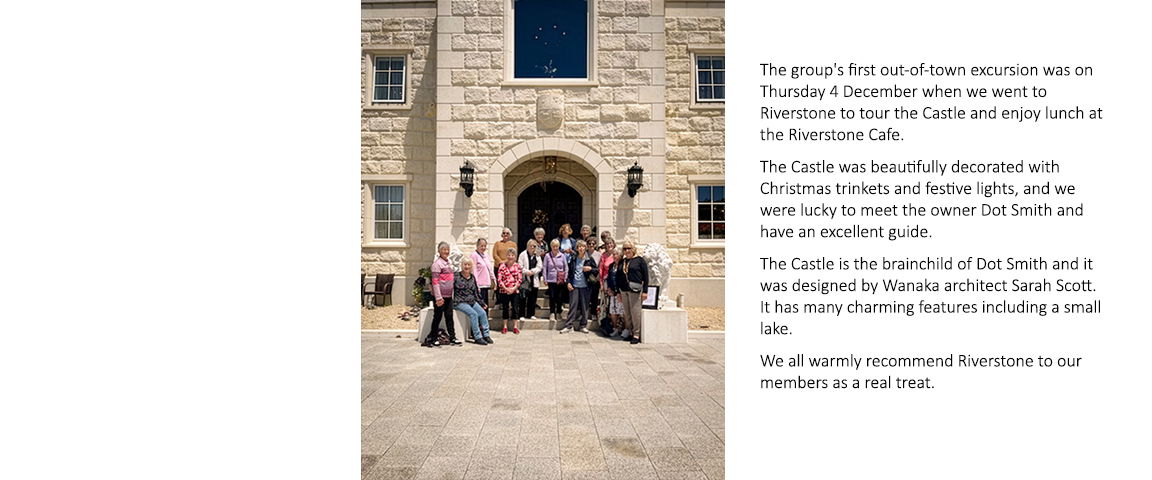 Convenors Yvonne Boulton & Ann Newsom - yvonneboulton@xtra.co.nz / a.b.newsom@xtra.co.nz"