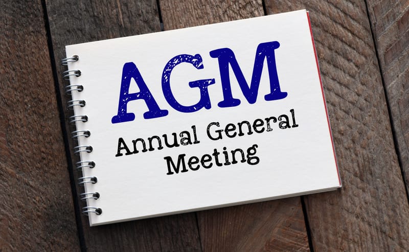 AGM Tuesday 10th March - 10:15am (Note earlier start time)