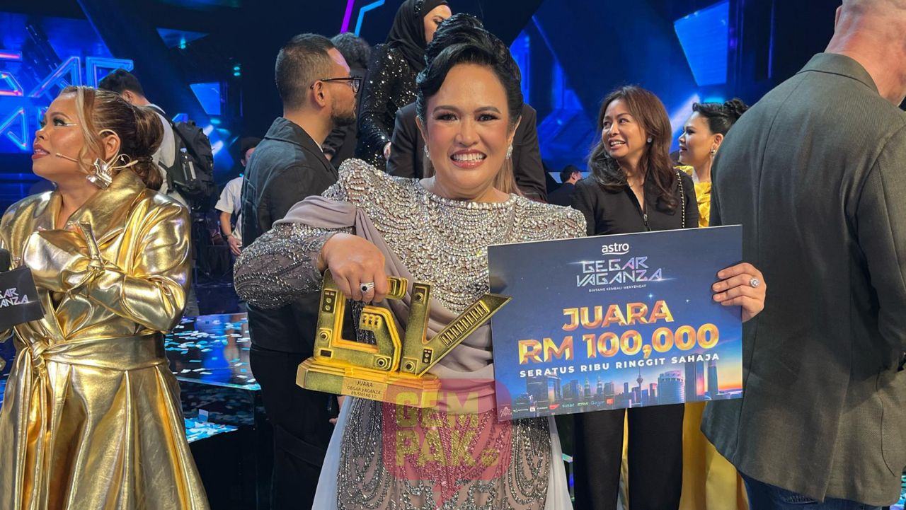 Liza Aziz Ungkap Rasa Syukur: 'Alhamdulillah, Akhirnya Kini Pasti Saya Menang' Selepas Dinobatkan Juara Gegar Vaganza 11