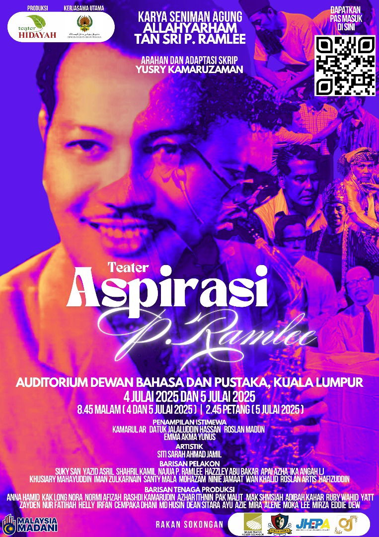Teater Aspirasi P’Ramlee Kembali Menyemarakkan Legasi Seniman Agung