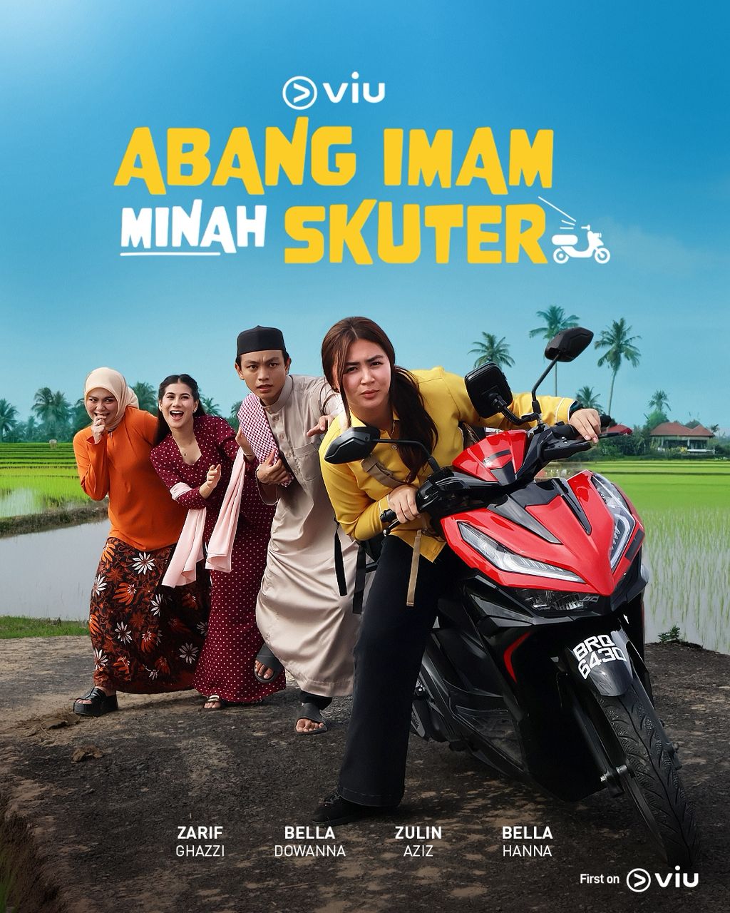 Viu Malaysia Tampilkan Abang Imam Minah Skuter, DramaKomedi Romantik