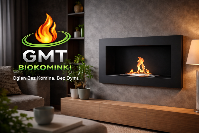 🟢 GMT BIOKOMINKI-Nowoczesne źródło ciepła i designu bez komina