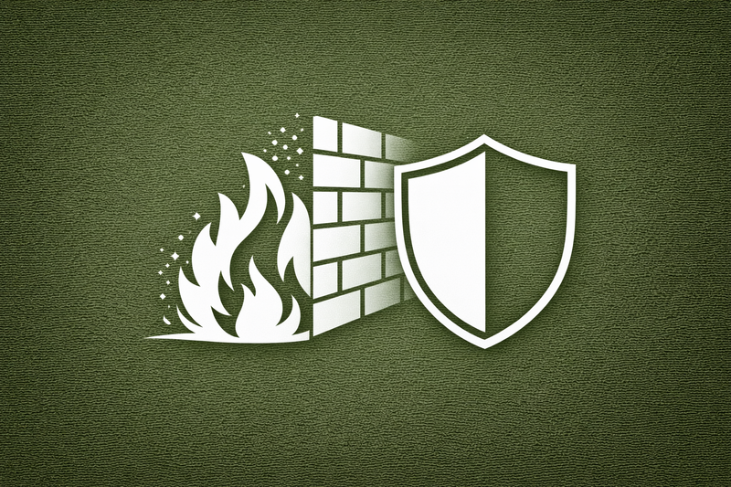 Zatrzymanie rozprzestrzeniania ognia