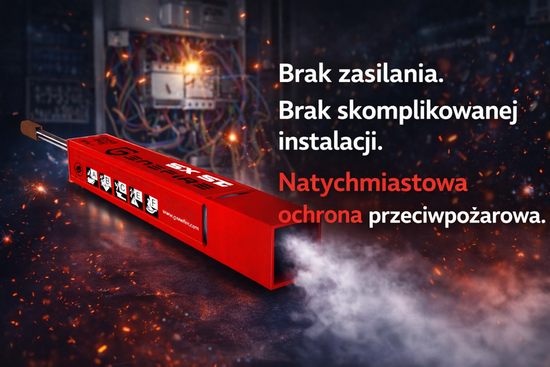 Brak zasilania i skomplikowanej instalacji