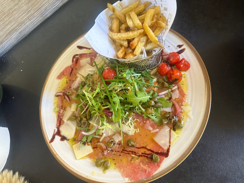 Carpaccio de boeuf