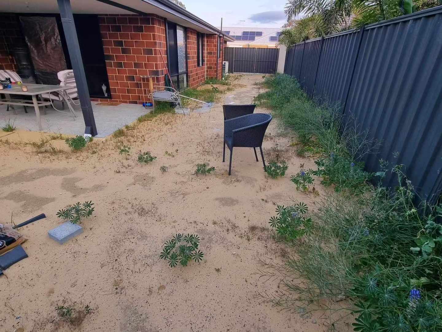 Darling downs Property dig out 150mmready for soil and grass seeding