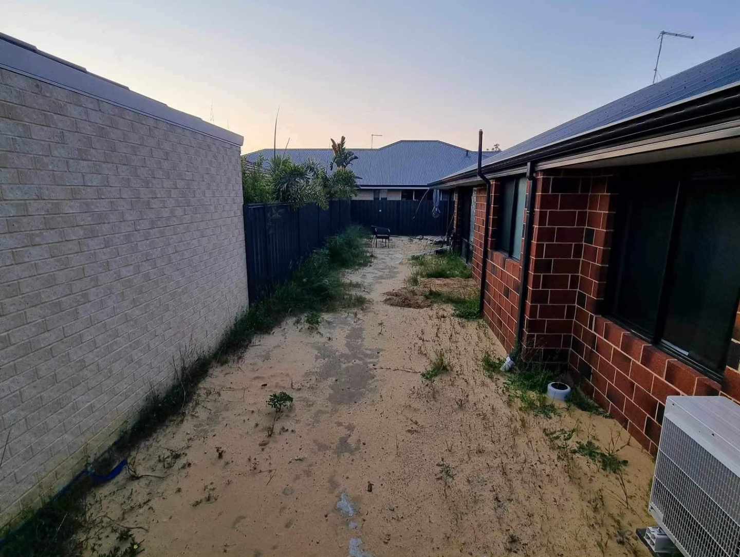 Darling downs Property dig out 150mmready for soil and grass seeding