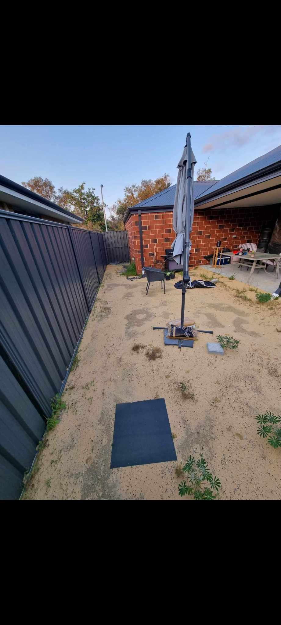 Darling downs Property dig out 150mmready for soil and grass seeding