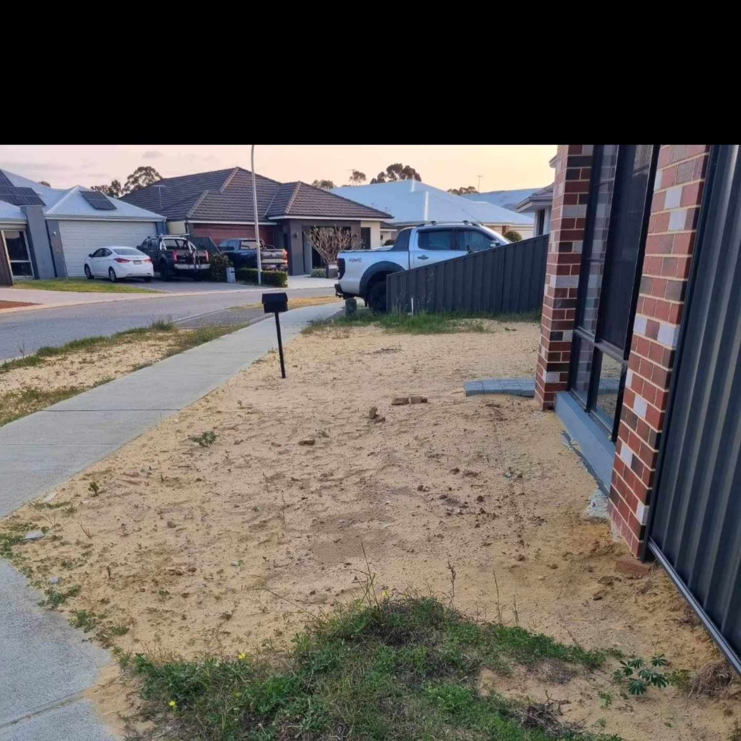 Darling downs Property dig out 150mmready for soil and grass seeding