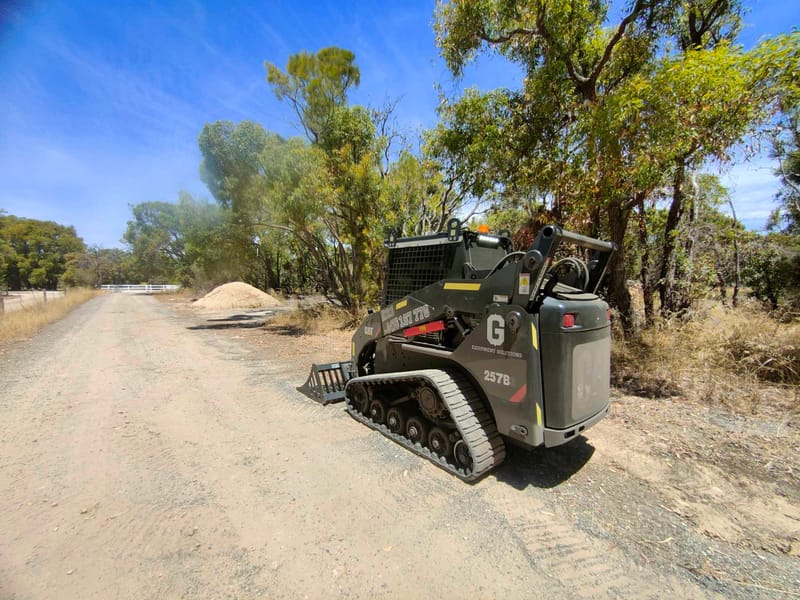 Gravel driveways and hardstands