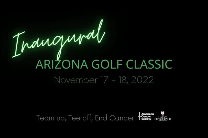 Inaugural American Cancer Society-Larry Fitzgerald Jr., Golf Tournament