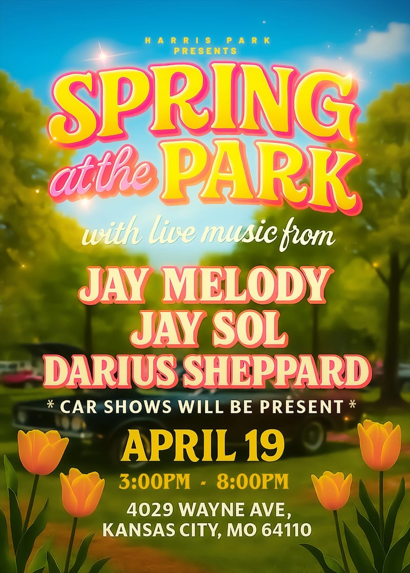 CANCELLED DUE TO INCLIMATE WEATHER- Spring At The Park