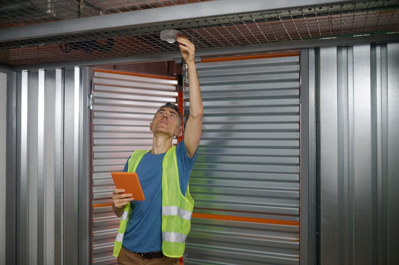 تركيب أنظمة إنذار الحرائق