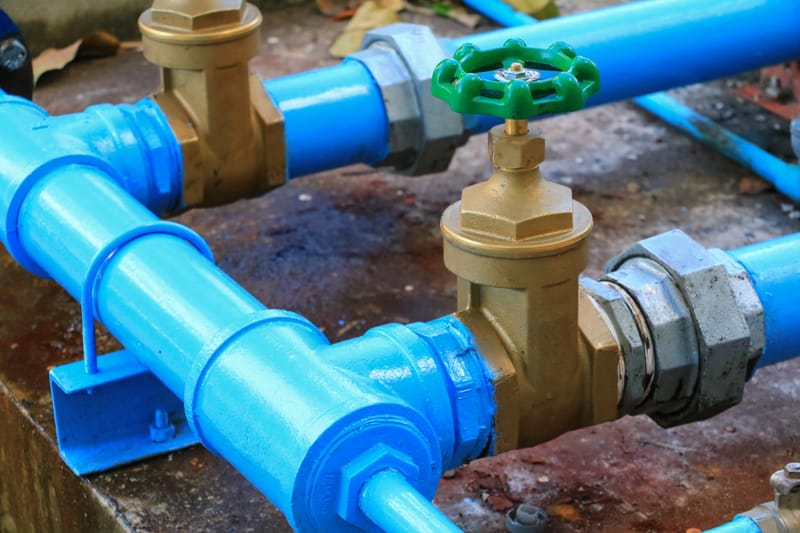 تنفيذ شبكات مياه الشرب