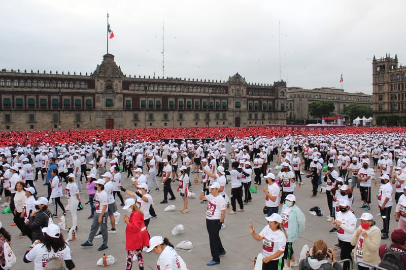 Clase de Box Masiva Zócalo 2022