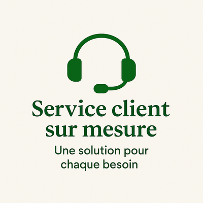 Service client sur mesure - Une solution pour chaque besoin