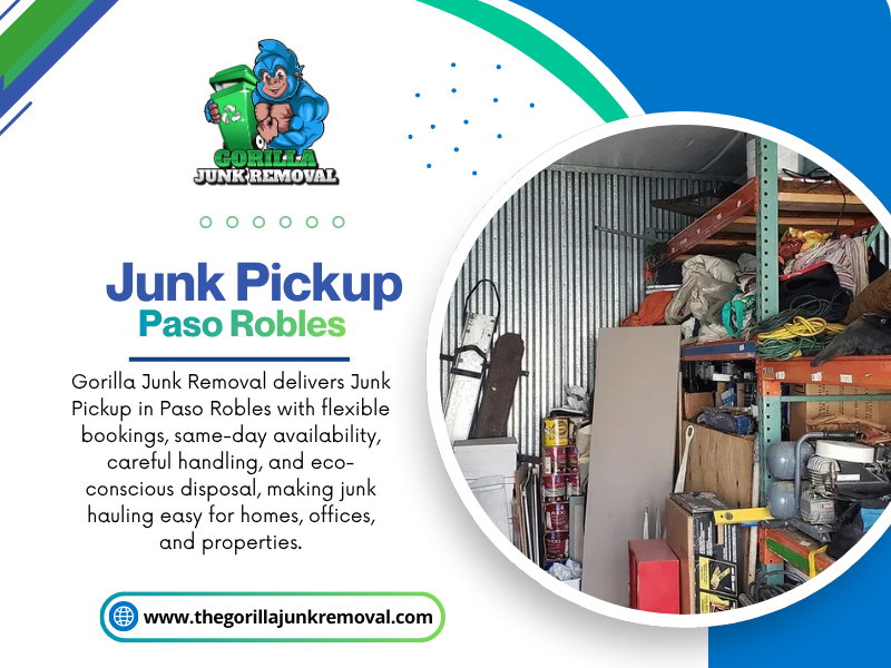 Junk Pickup Paso Robles 