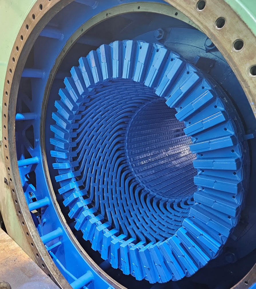Completed Stator Rewind