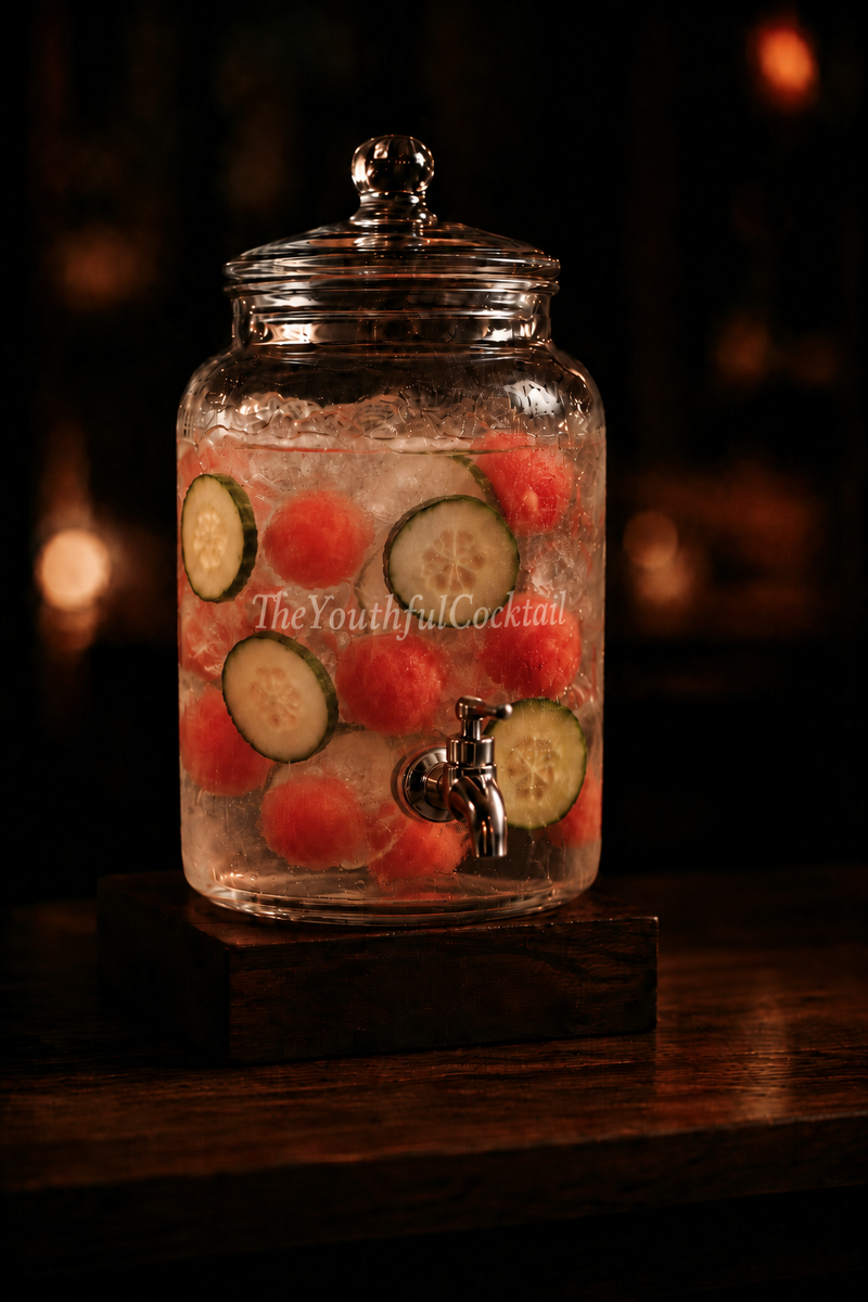 Cucumber melon water