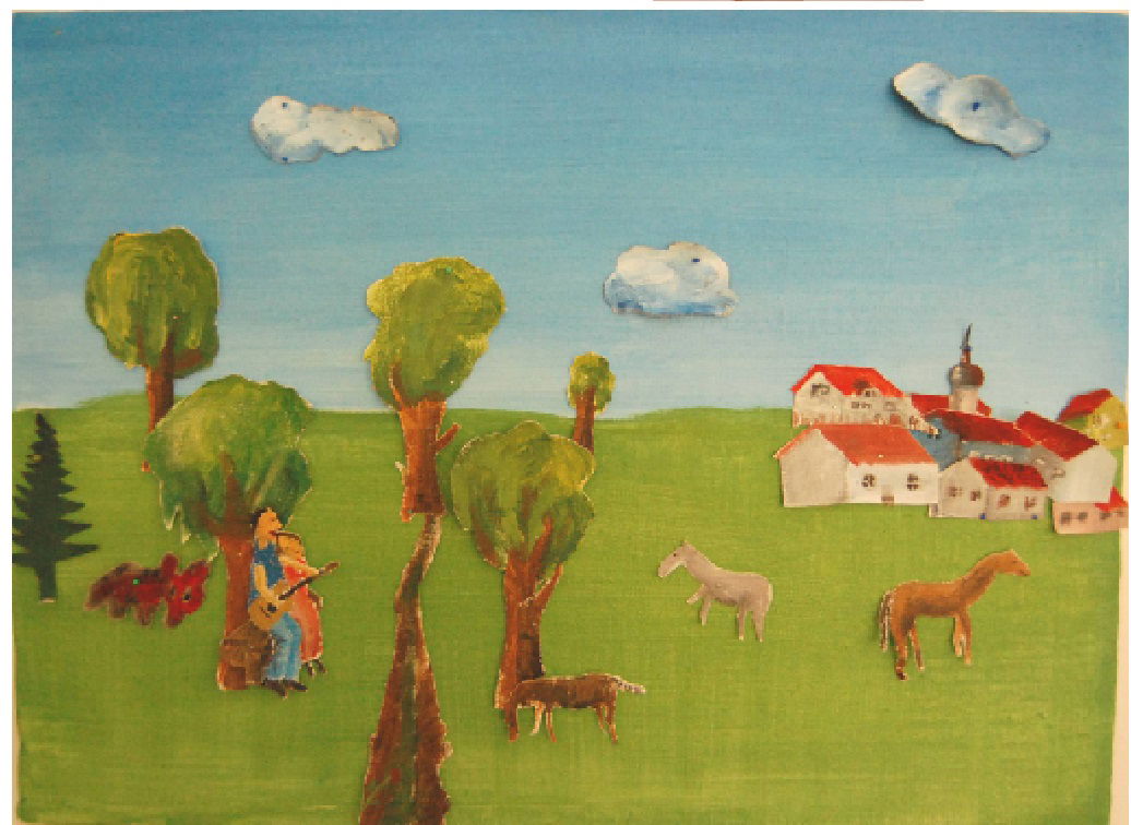 2012 65x65 cm Akryl na plátně a polystyrenu