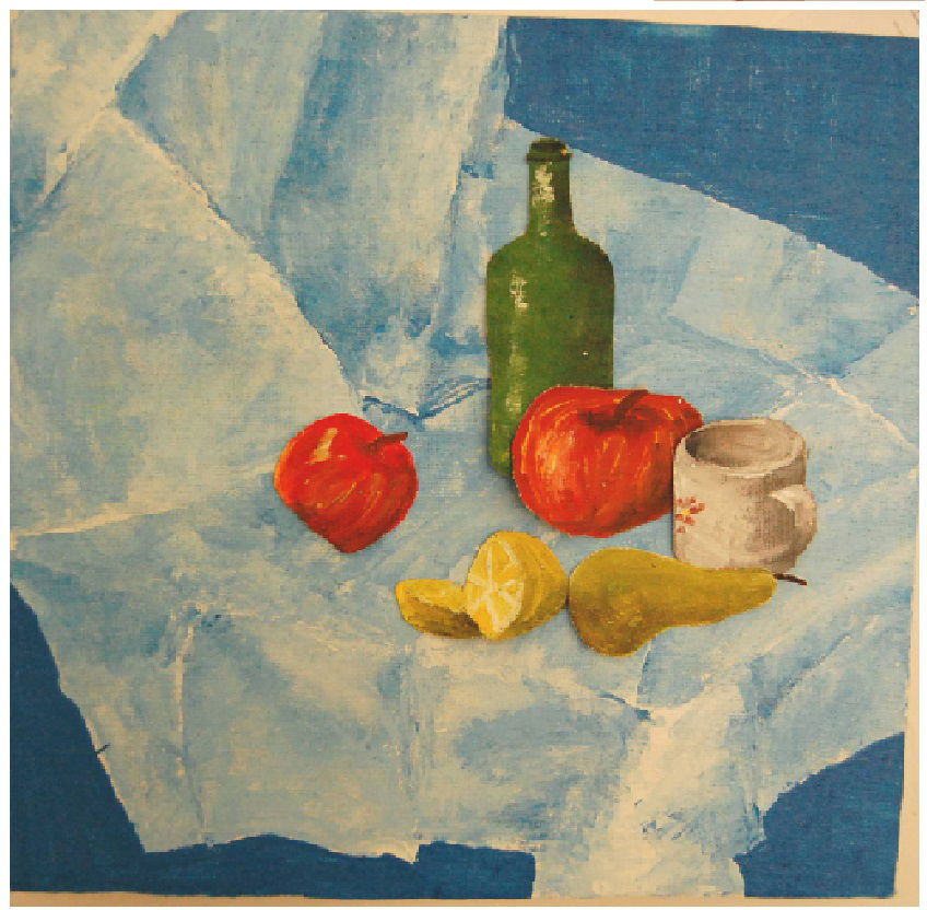 2012 65x65 cm Akryl na plátně a polystyrenu