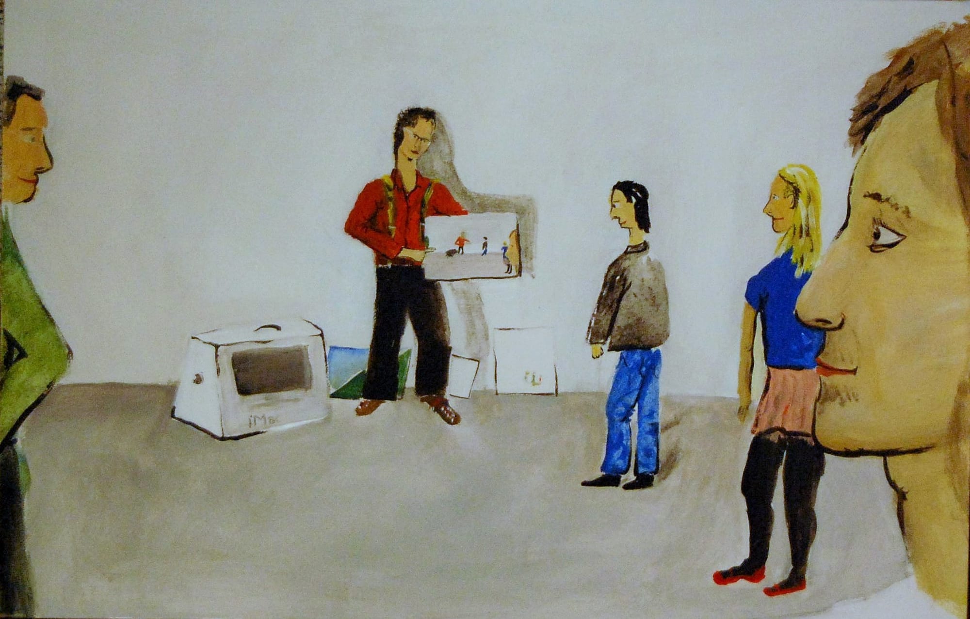 2012 60x35 cm Akryl na plátně