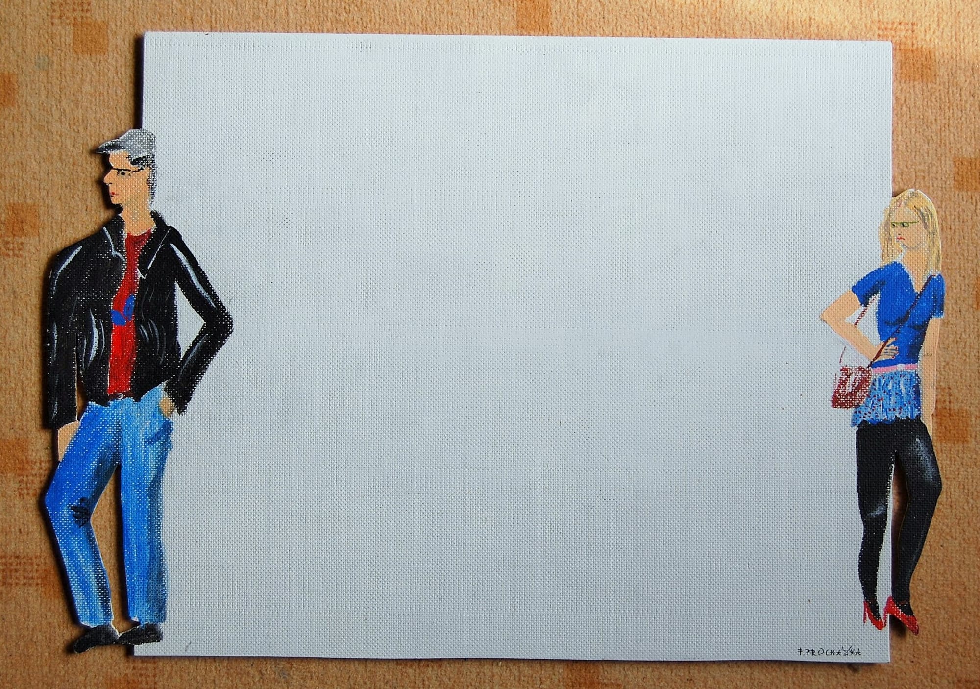 2012 53x30 cm Akryl na sololitu