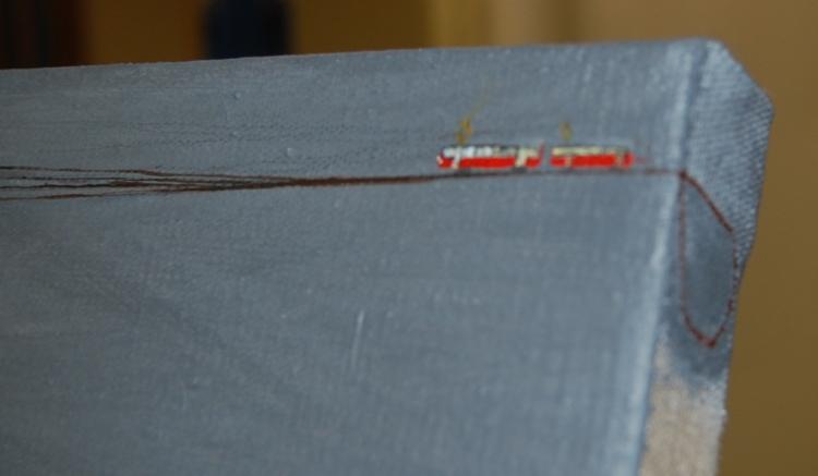 2014 55x70 cm Akryl na plátně