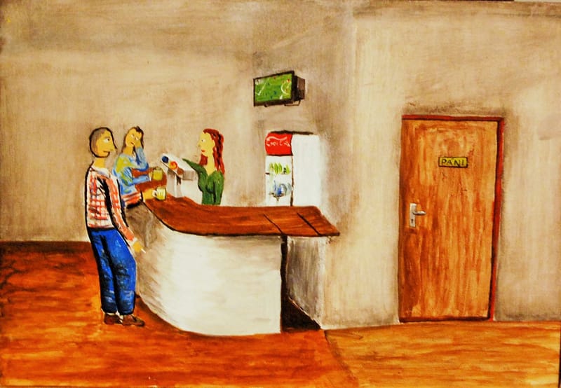 Pan Balcar v hospodě