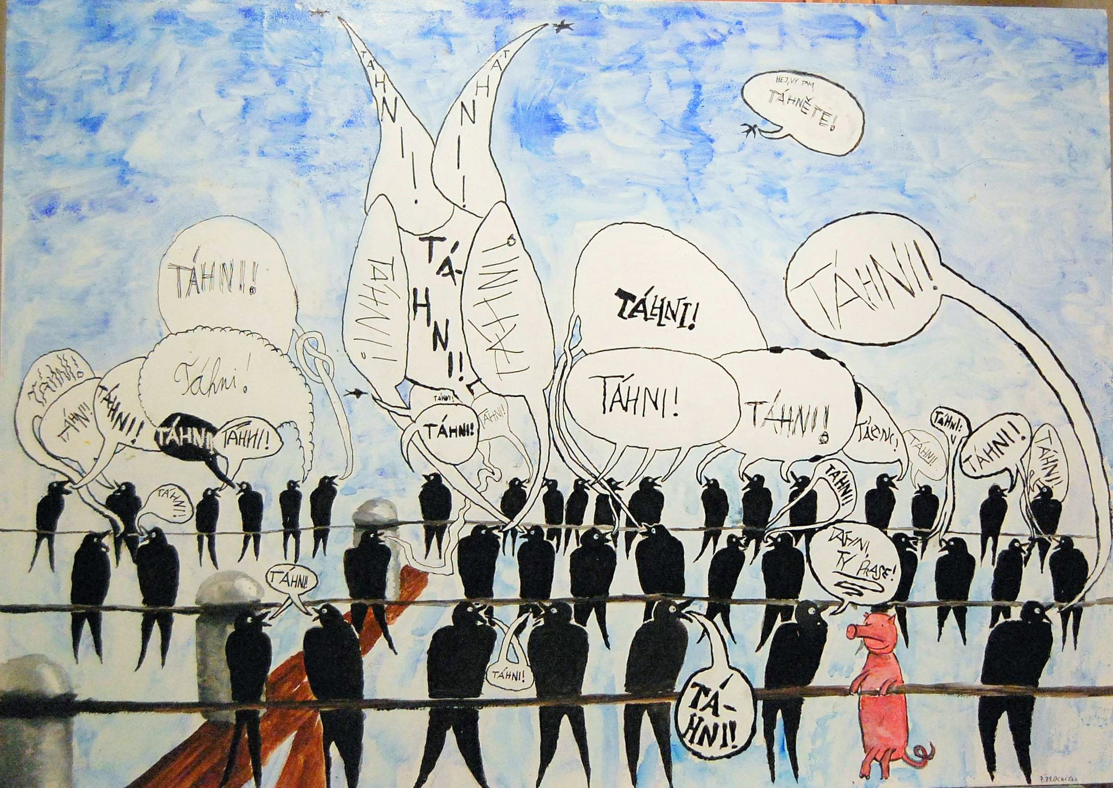 2010, 60x43, acrylic on hardboard