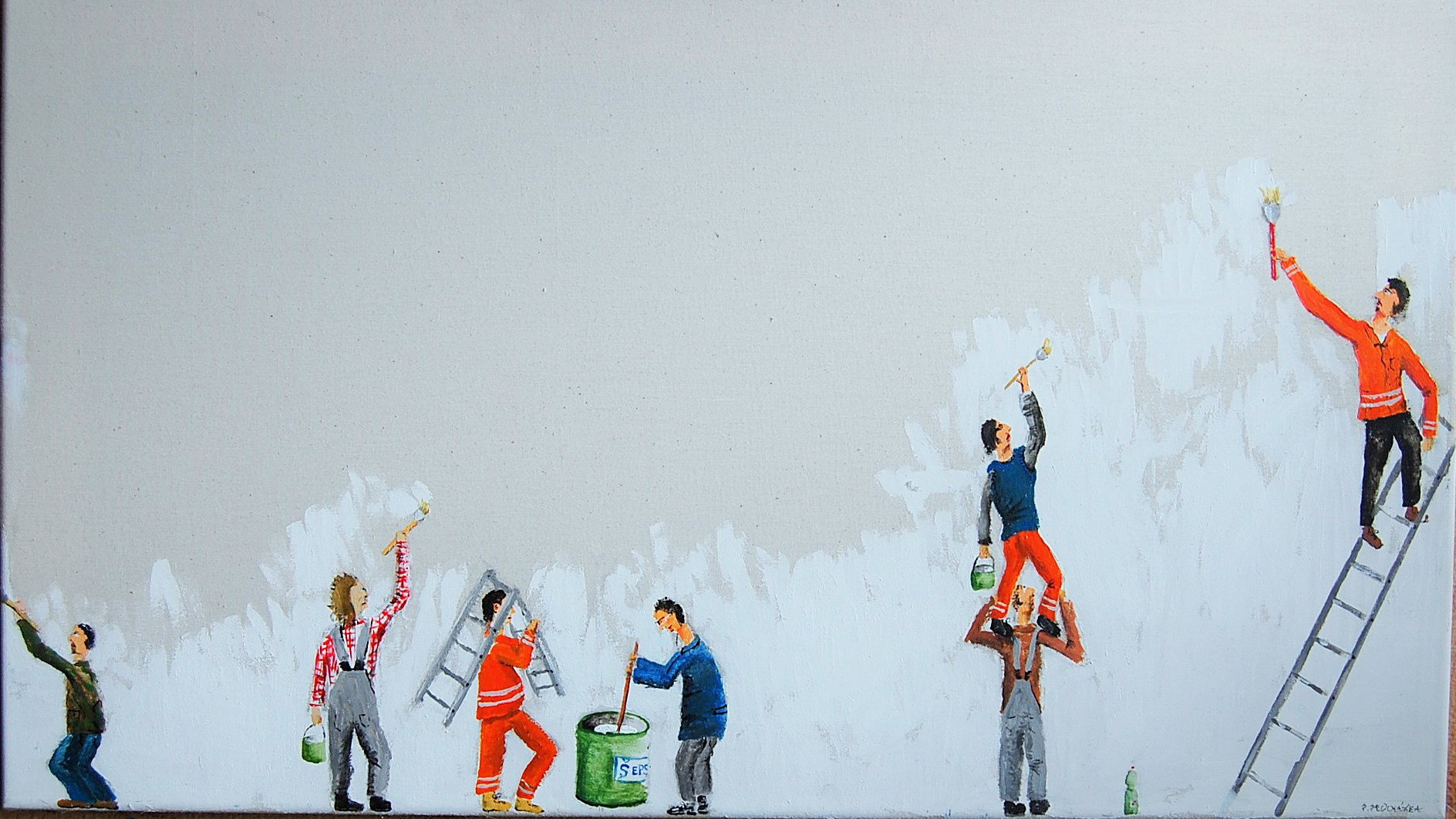 2012 60x40 cm Acrylic on canvas