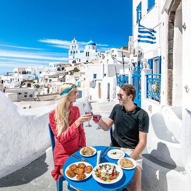 Santorin, excursion de 5 heures avec déjeuner ou dîner