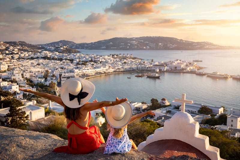 Mykonos Beach Sightseeing & Mezze Tour