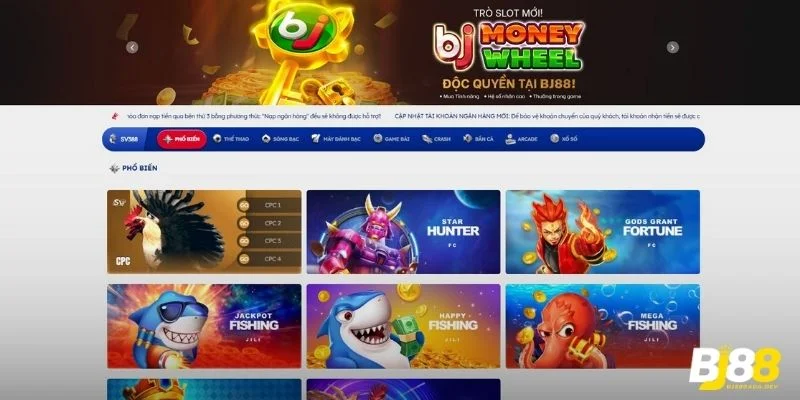 Với BJ88, mỗi phút giây đều là cơ hội để thắng lớn