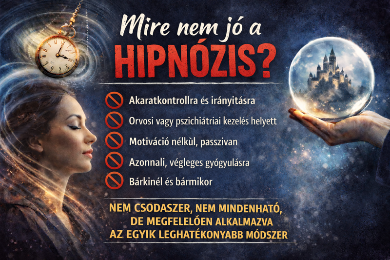 Mire NEM jó a hipnózis?