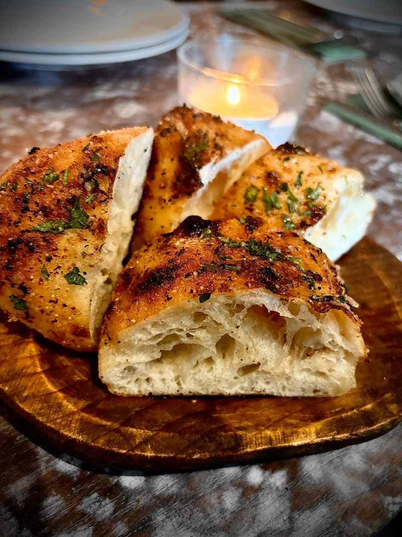 Garlic bread (vegetarian)