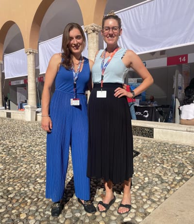 Sylvia and Romy at NanoInnovation 2024