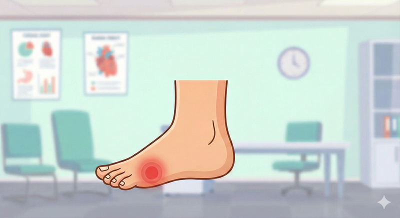 טיפול בכף רגל סוכרתית