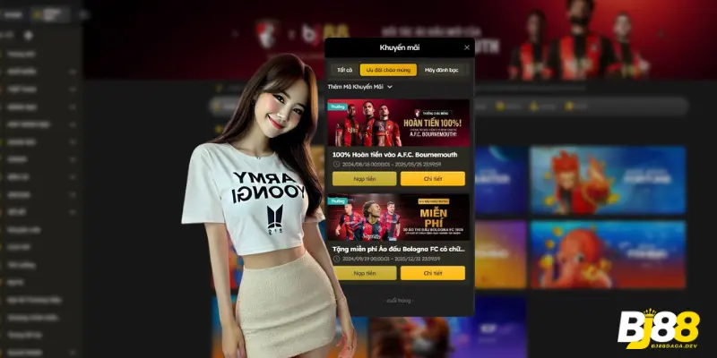 Hãy gia nhập BJ88 để tận hưởng các trò chơi đỉnh cao và ưu đãi không thể bỏ lỡ