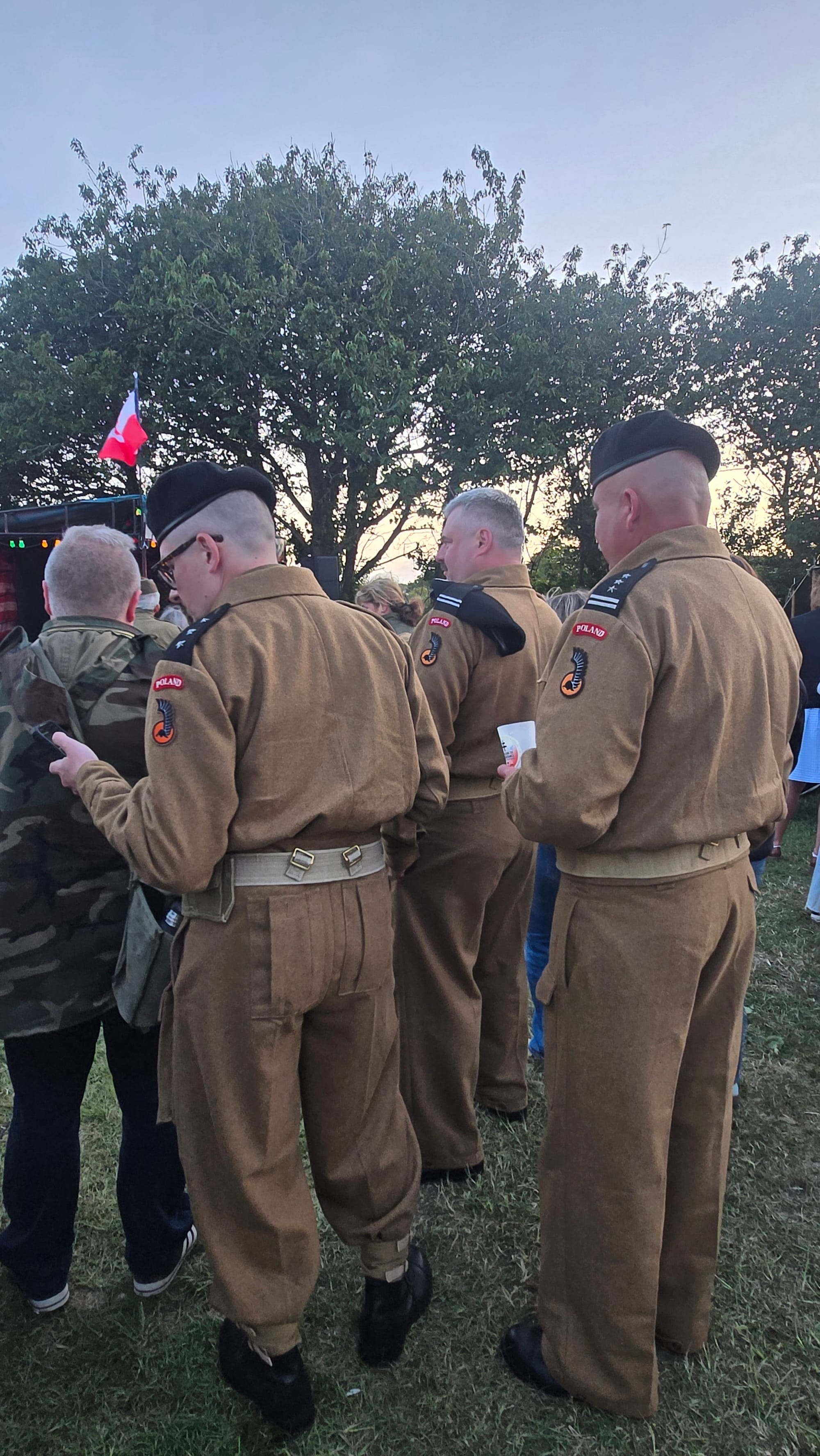 soirée du 6 juin sur notre camp