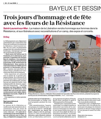 Trois jours d'hommage et de fête avec les Fleurs de la Résistance