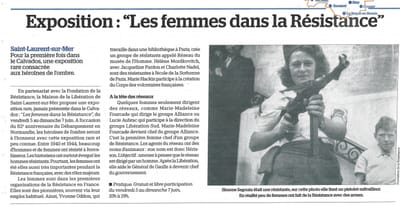 Les Femmes dans la resistance