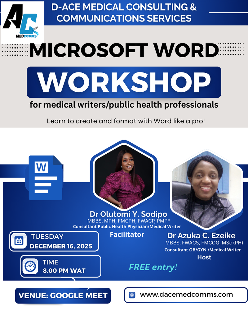 MICROSOFT WORD WORKSHOP
