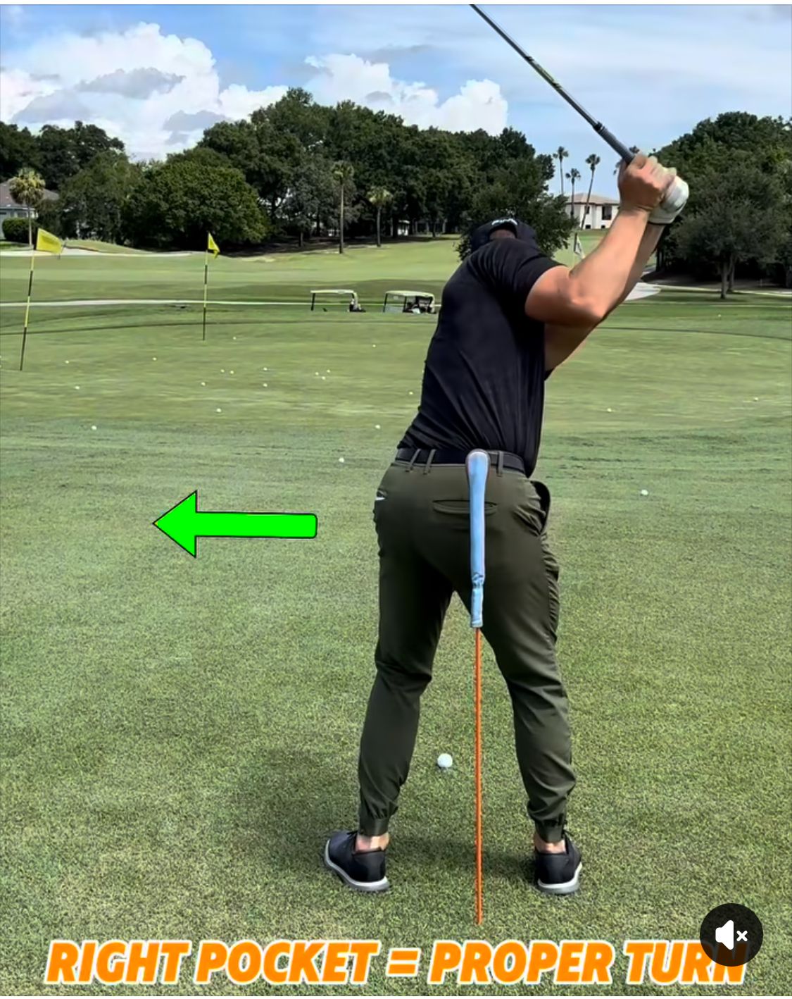 Pivot drill: Back view